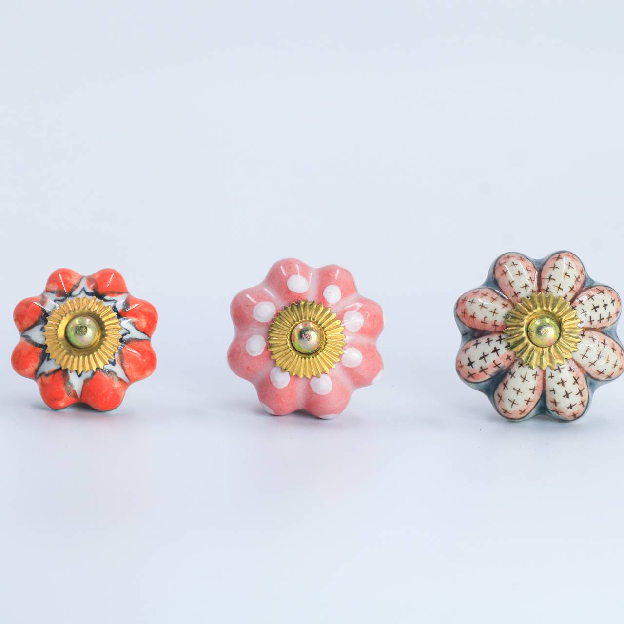 ปุ่มจับ ที่จับ เม็ดมะยมติดตู้ ประตู ลิ้นชัก งานทำมือ สุดคลาสสิค