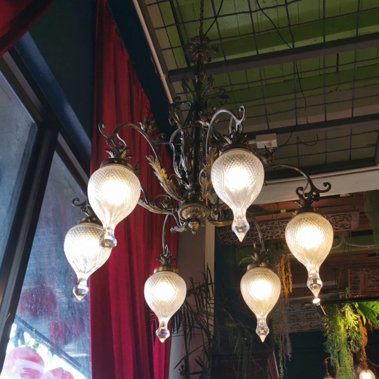 แชนเดอร์เลีย  โคมไฟระย้าแบบโบราณ  สุดคลาสสิค มีรสนิยม ระดับ แอนทีค - Image 7