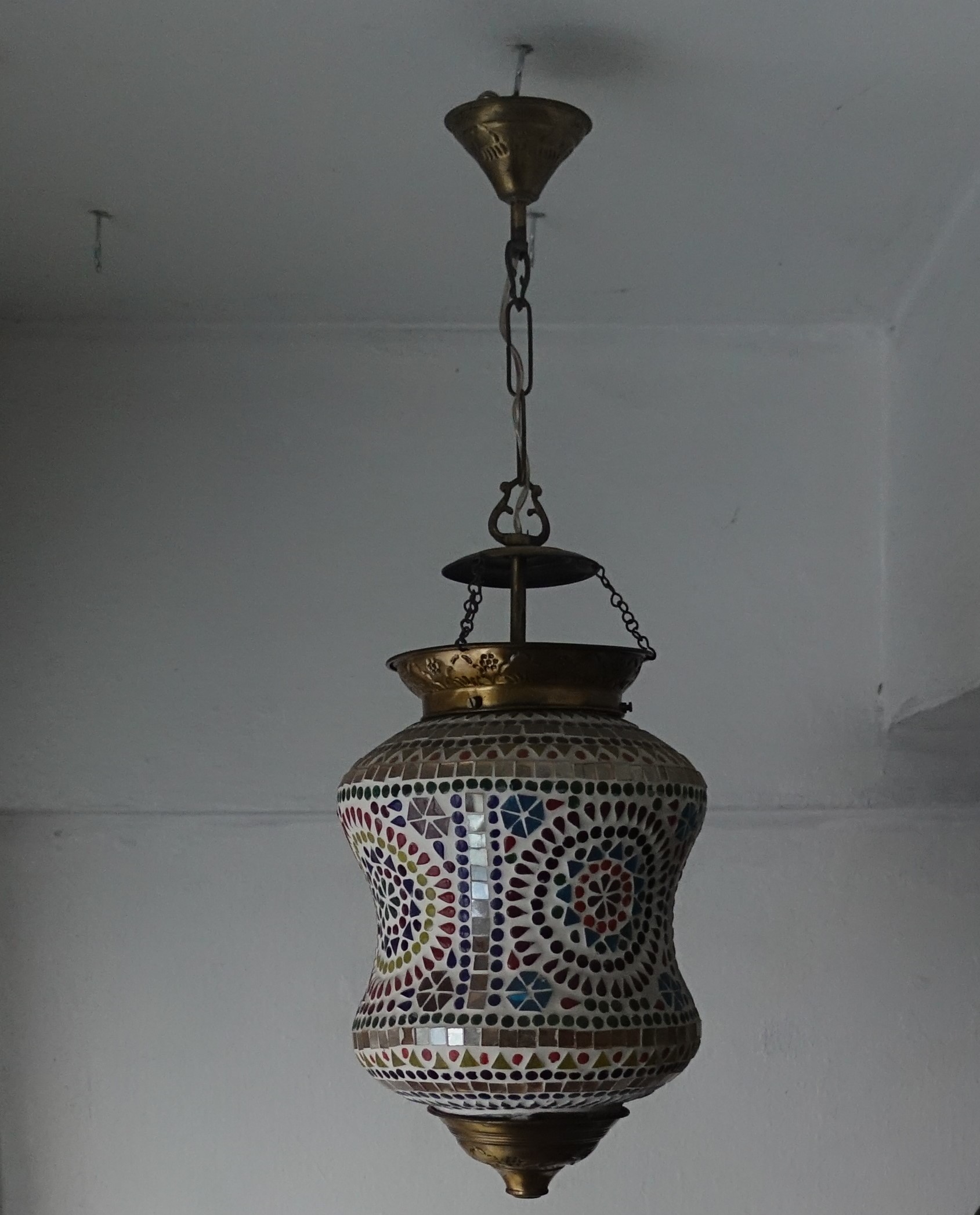 💢โคมไฟแก้ว ย้อนยุค คลาสสิค 👉แต่งบ้าน​ แต่งร้าน​ สะสม โมร็อคโค - Image 3