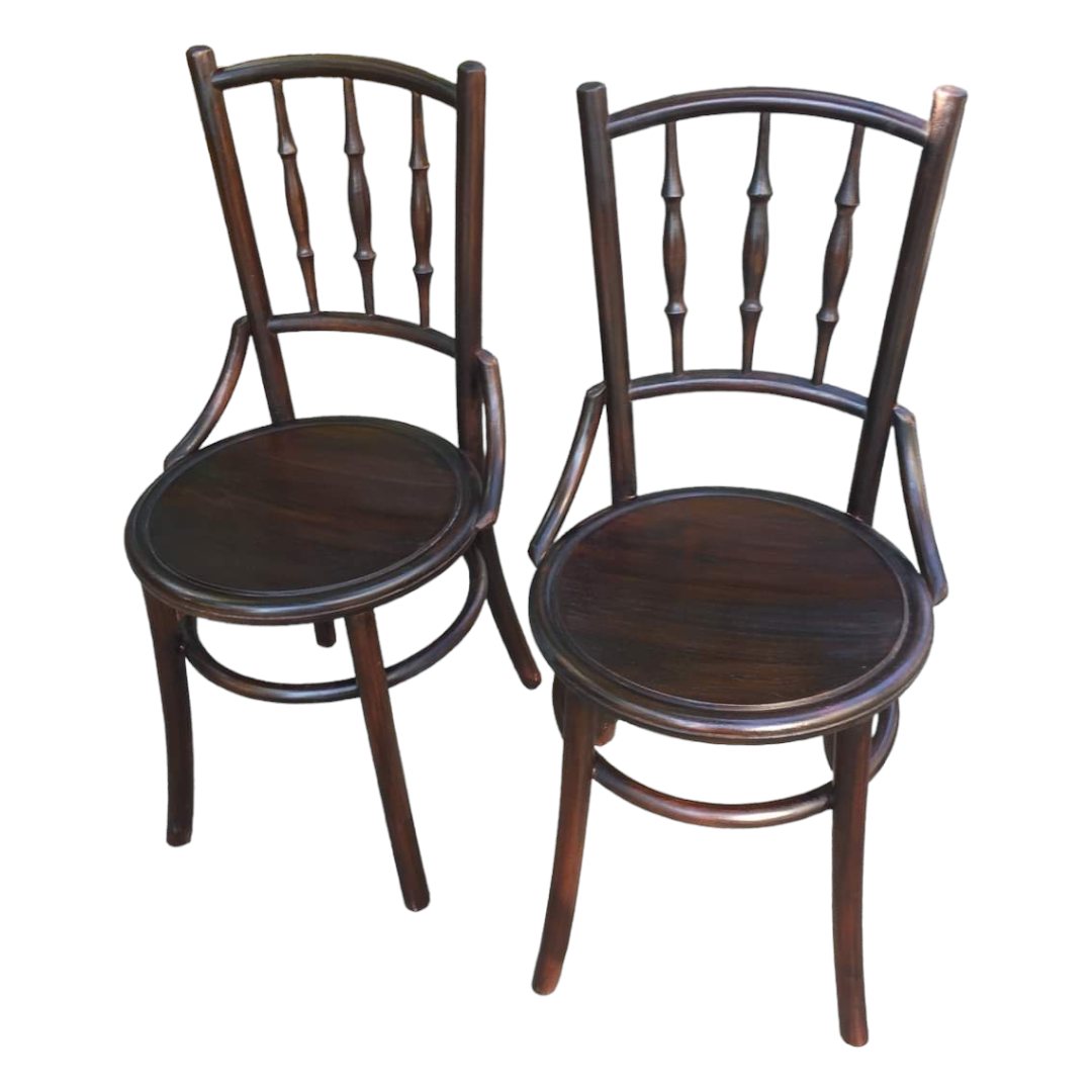 เก้าอี้เชคโก เก้าอี้เชคโกไม้สัก  เก้าอี้ร้านกาแฟ - Image 2