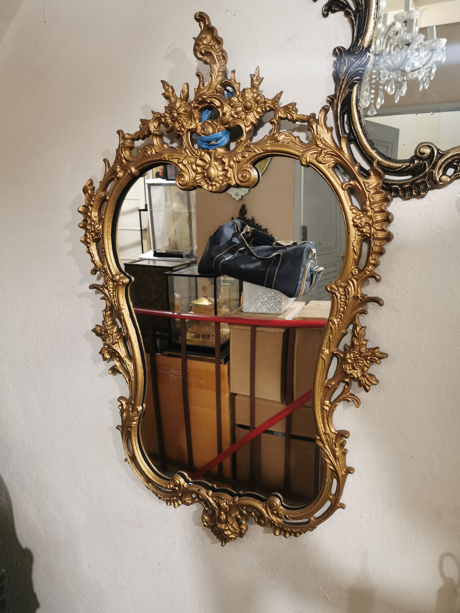 กระจกเวเนเชี่ยน  กระจกโบราณ ขนาดใหญ่  งดงาม คลาสสิค  แต่งบ้านแต่งร้าน ให้มีคุณค่า - Image 5