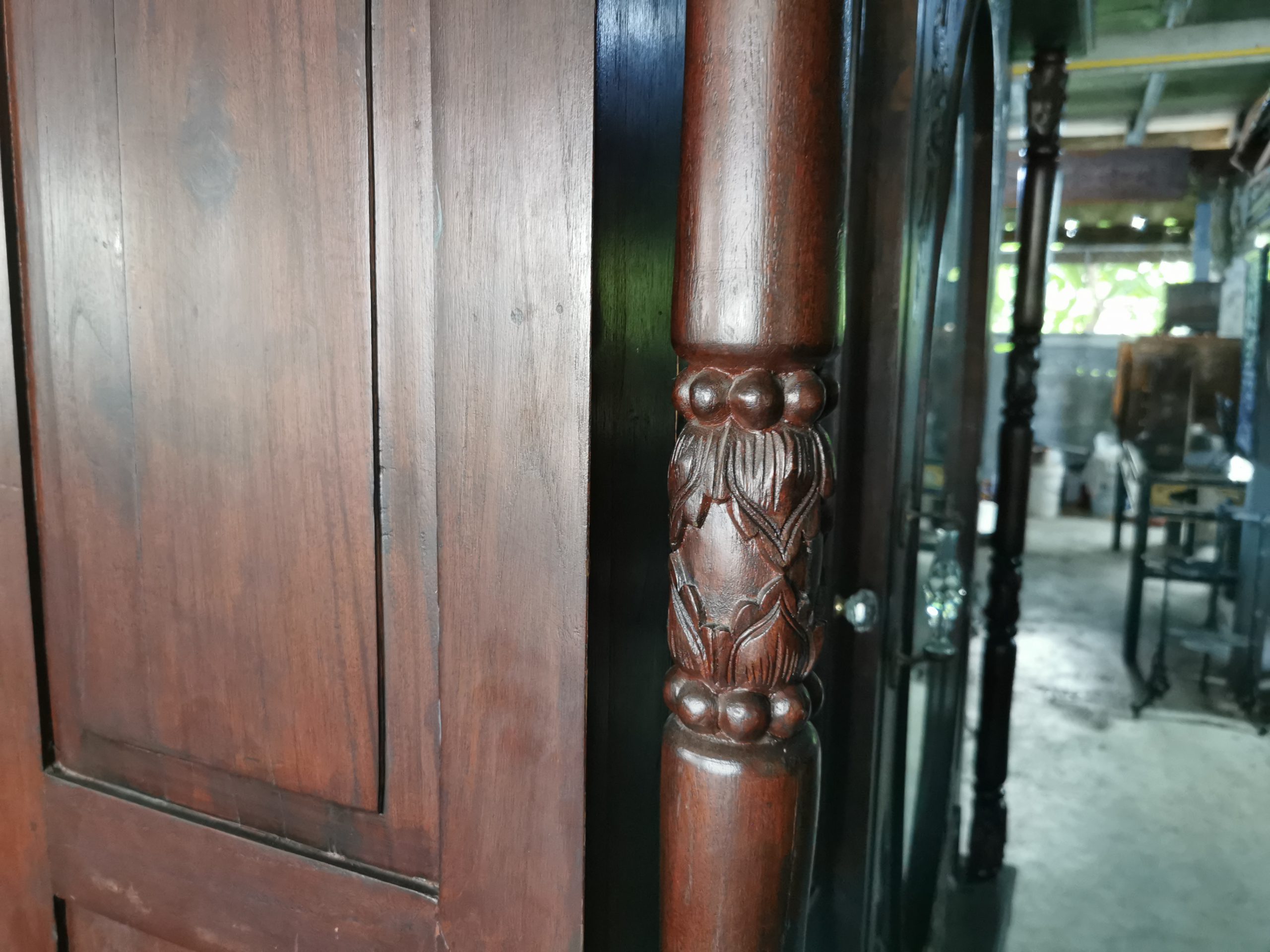 ⚜️ตู้โบราณ ตู้โชว์โบราณ ตู้ไม้โบราณ ตู้โชว์ไม้โบราณ งดงาม คลาสสิค แต่งบ้าน แต่งร้าน ให้มีคุณค่า - Image 10