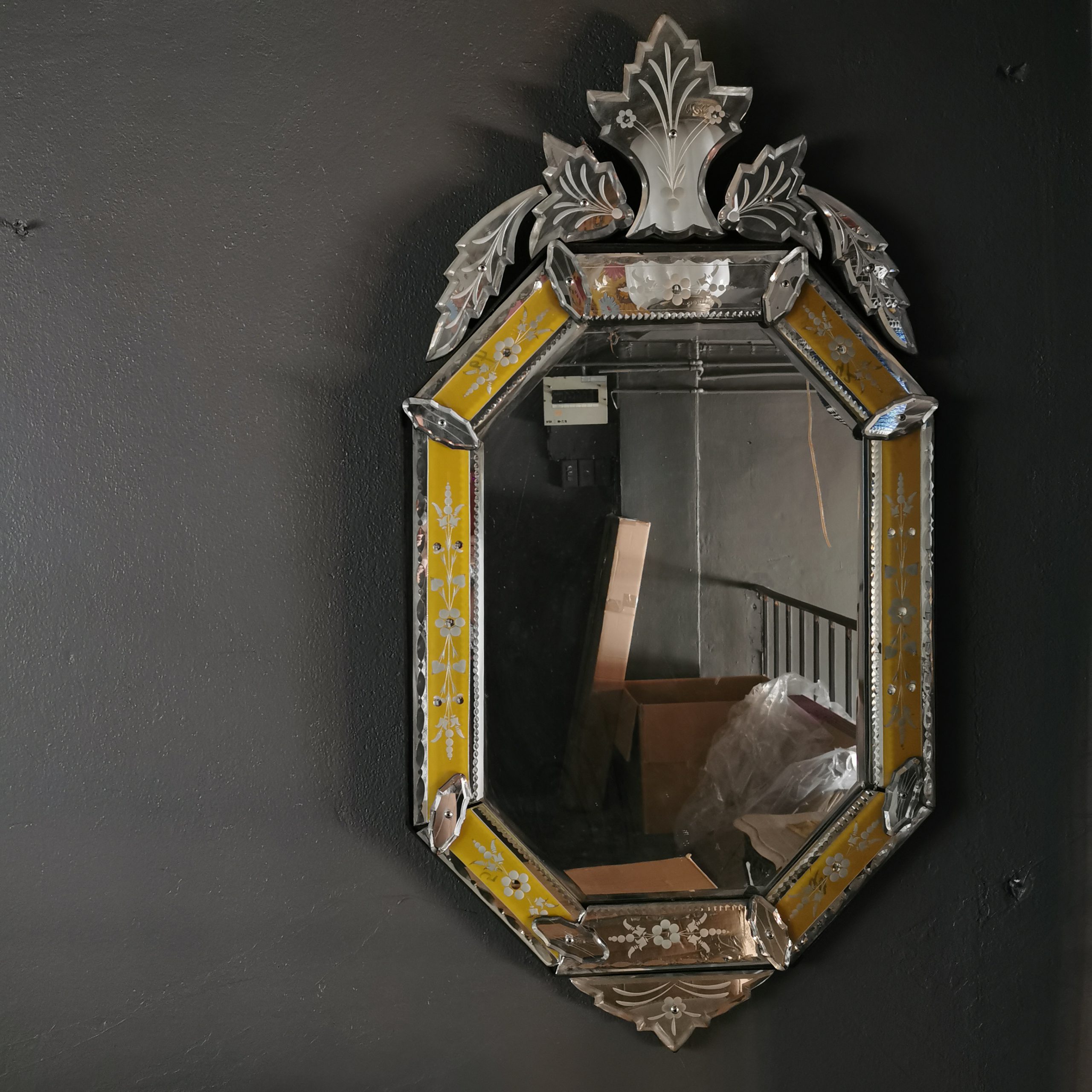 กระจกเวเนเชี่ยน  กระจกโบราณ ขนาดใหญ่  งดงาม คลาสสิค  แต่งบ้านแต่งร้าน ให้มีคุณค่า - Image 34