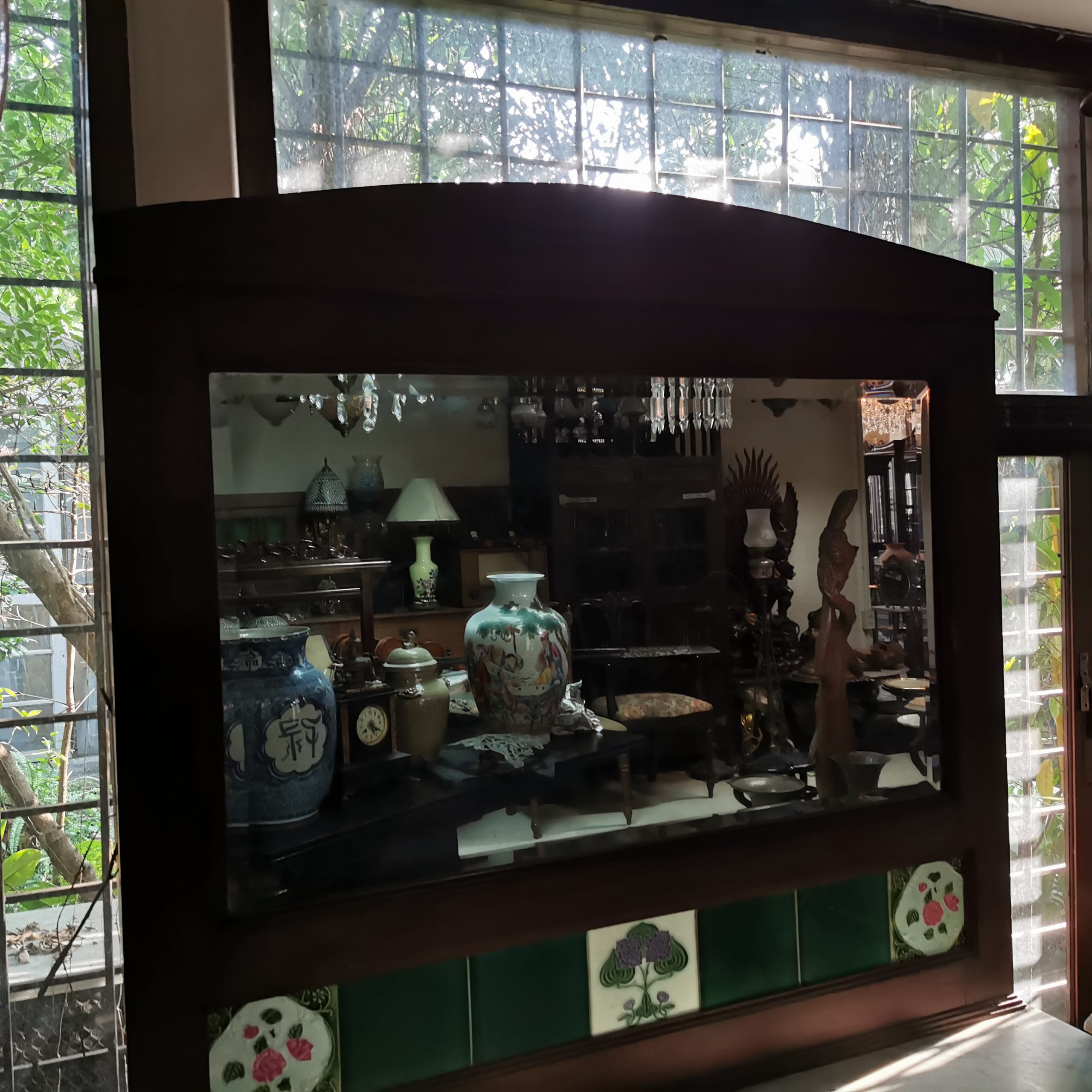 ⚜️ตู้โบราณ ตู้โชว์โบราณ ตู้ไม้โบราณ ตู้โชว์ไม้โบราณ งดงาม คลาสสิค แต่งบ้าน แต่งร้าน ให้มีคุณค่า - Image 4