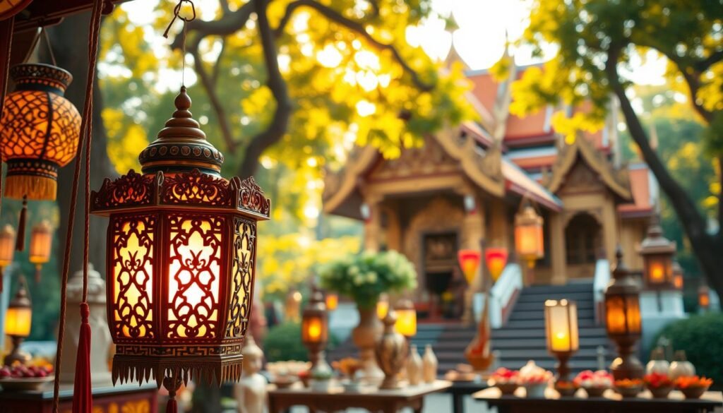 ประเภทโคมไฟถวายวัด