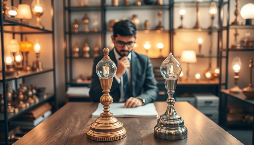 วิธีเลือกโคมไฟวัดทองเหลืองสแตนเลส