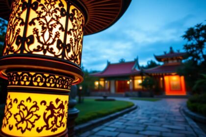 โคมไฟถวายวัด