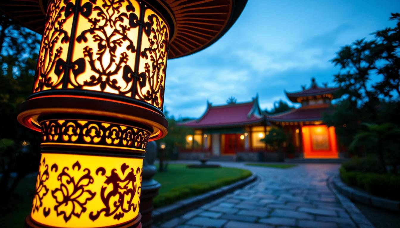 โคมไฟถวายวัด