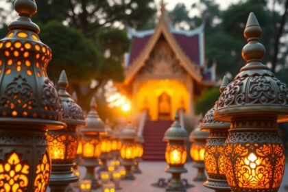 โคมไฟถวายวัด