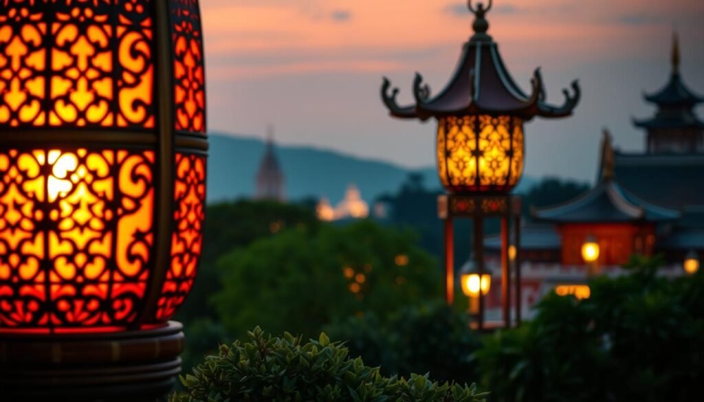 โคมไฟถวายวัด สัญลักษณ์แห่งปัญญา