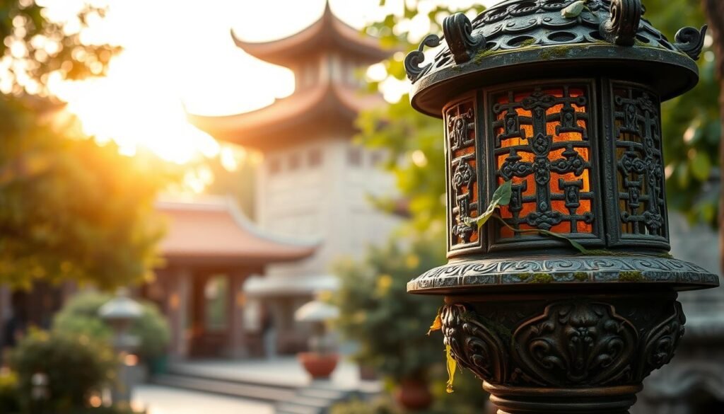 โคมไฟวัดพระที่ต้องการการดูแล