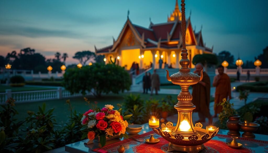 ไฟพระถวายสักการะ