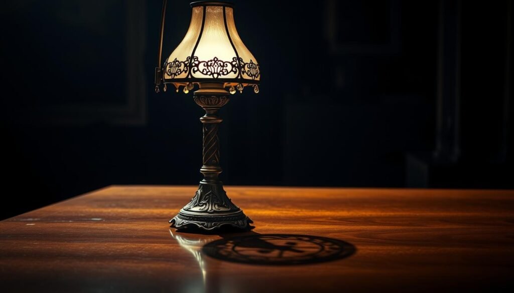 ตรวจสอบความเก่าแท้โคมไฟโบราณ