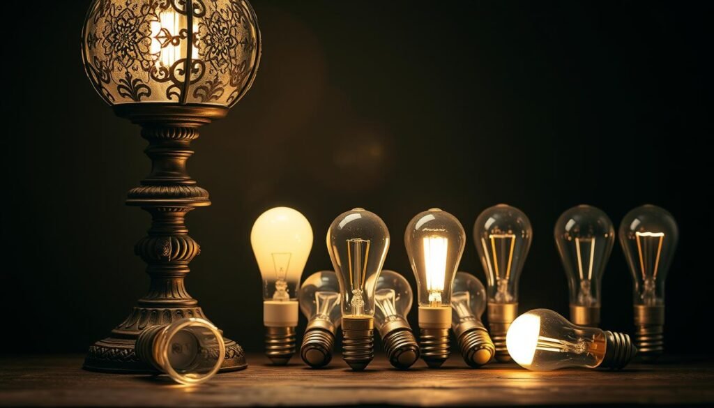 เลือกหลอด LED สำหรับโคมไฟโบราณ