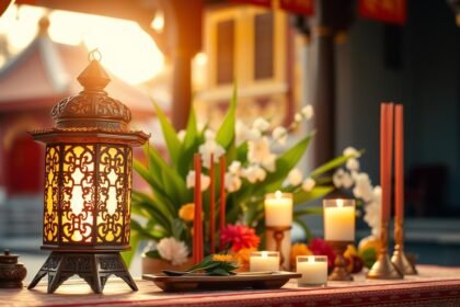 โคมไฟถวายวัด