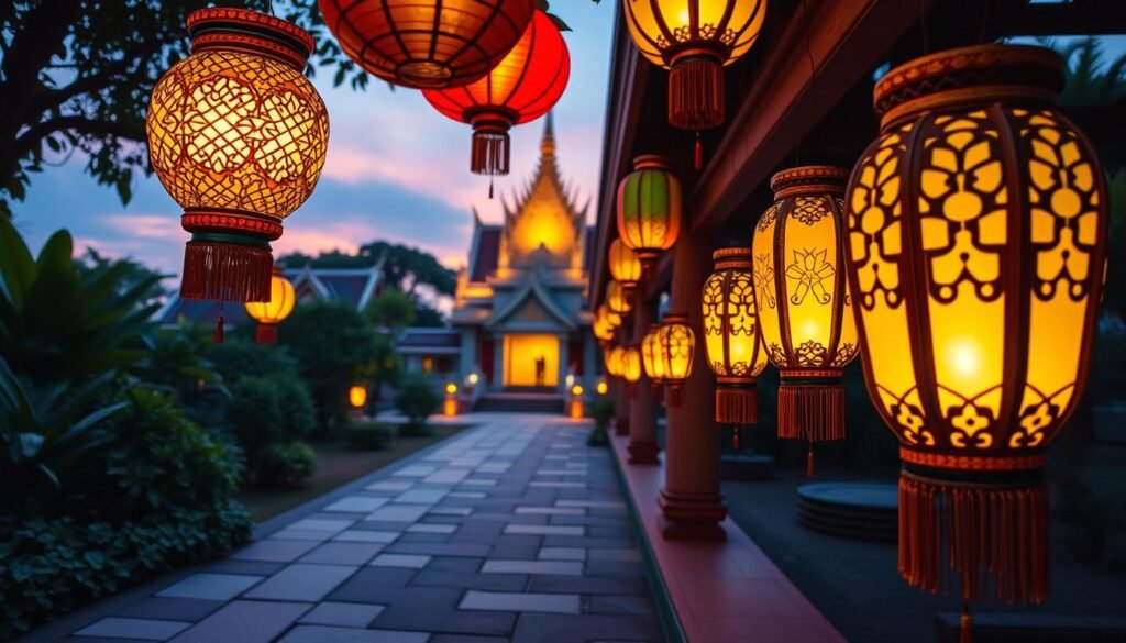 โคมไฟวัดทรงเจ็บ