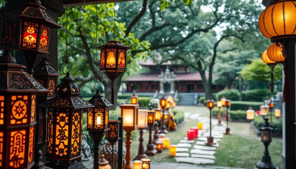 โคมไฟวัดประเภทต่างๆ