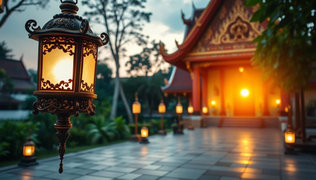 โคมไฟศาลา โคมไฟวัด