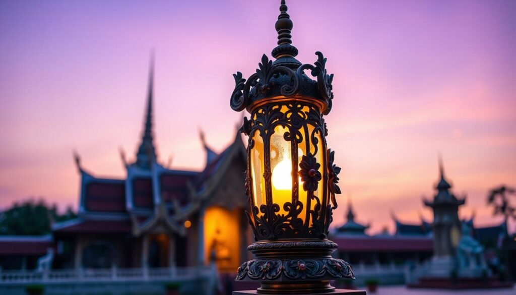 โคมไฟศิลปะวัด