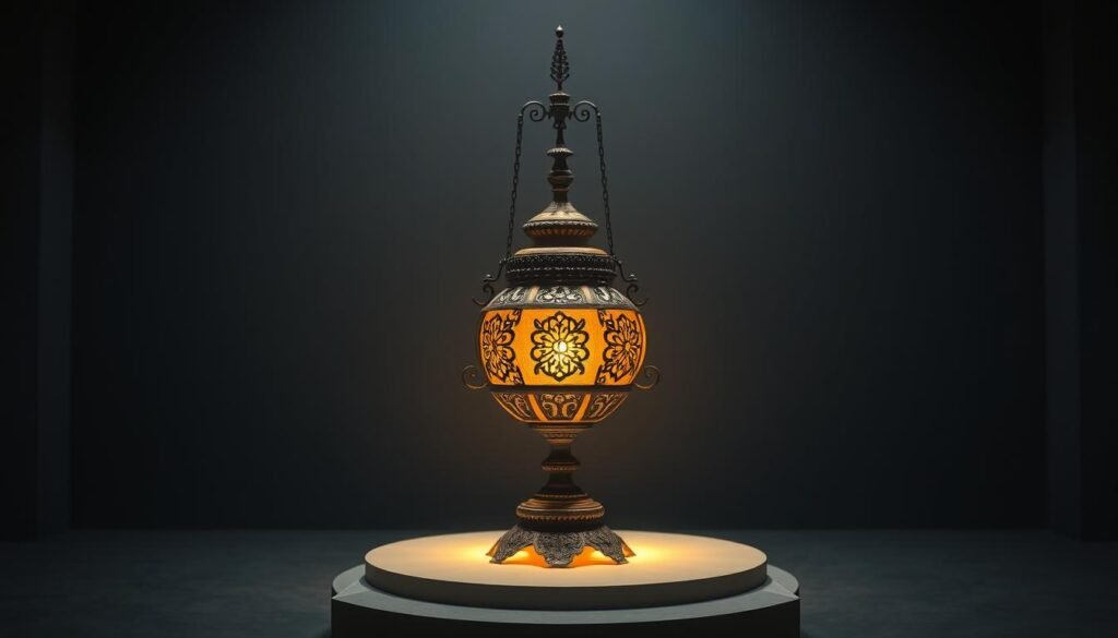 โคมไฟโบราณหรูหรา