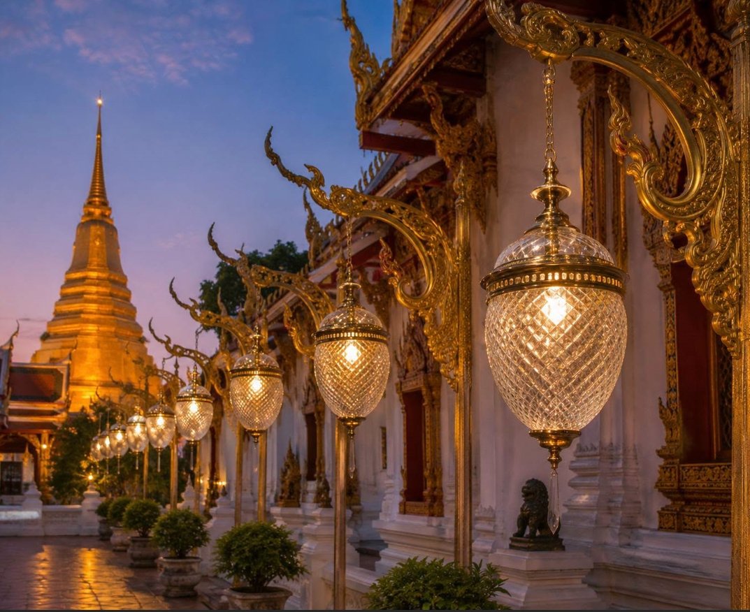 โคมไฟแก้วหยดน้ำ • โคมมะหวด • โคมอัจกลับ คุณค่าของบางสิ่ง…ไม่ได้วัดกันด้วยราคา
